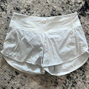 *NOT for sale* Lululemon White Shorts